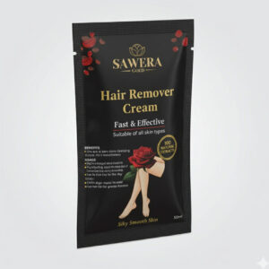 Sawera Gold Hair Remover Cream - Fast, Effective & Silky Smooth Skin | TasneemCosmetics.pk
